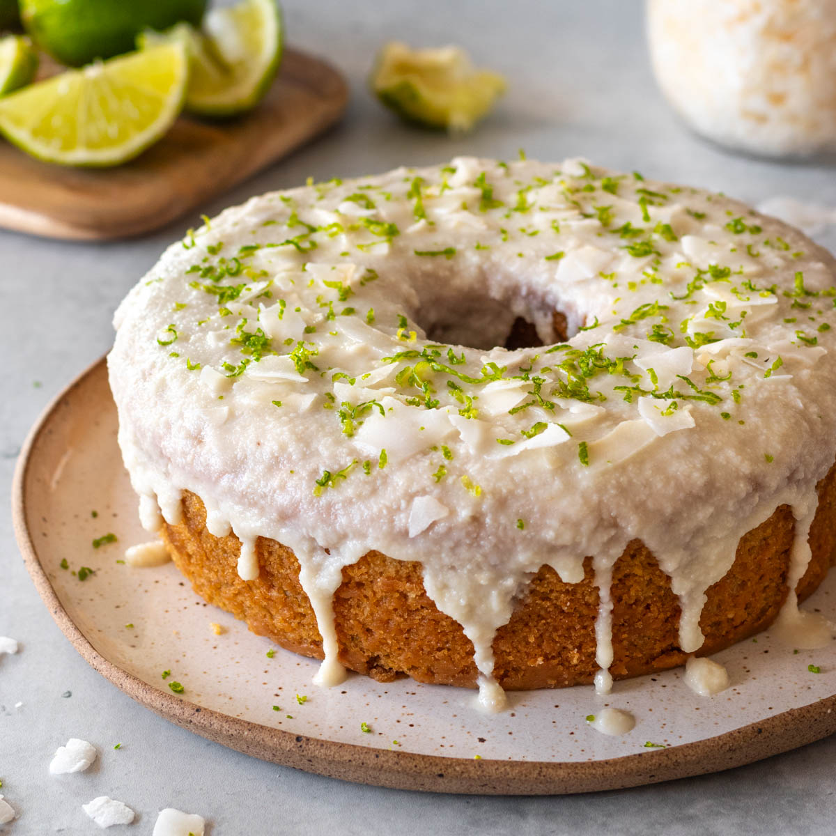 Bolo de Coco e Limão