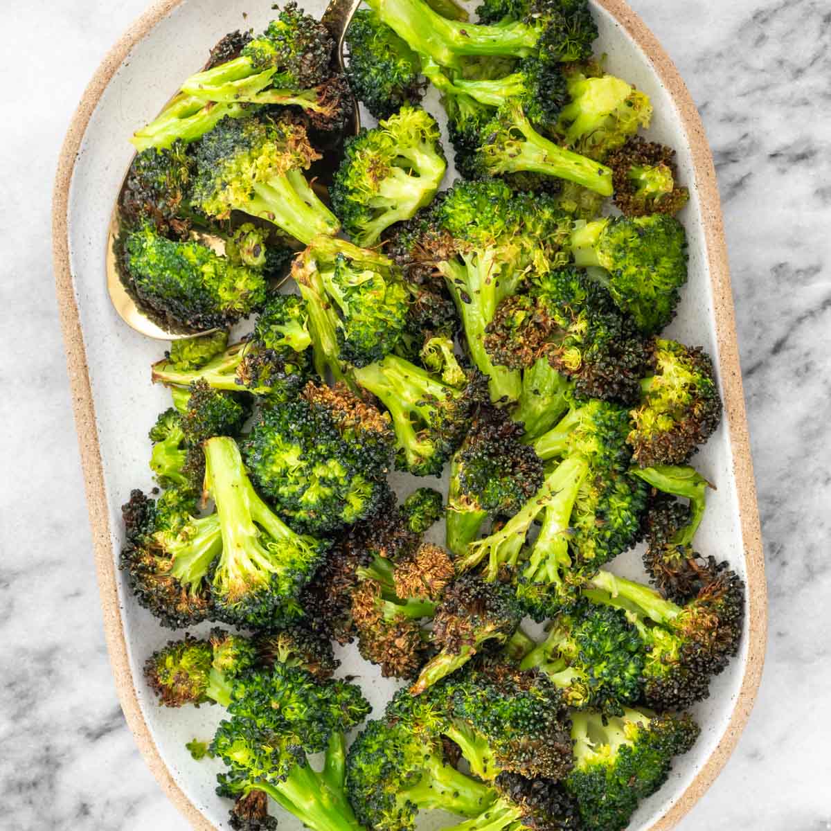 Brócolis Assado na Air Fryer