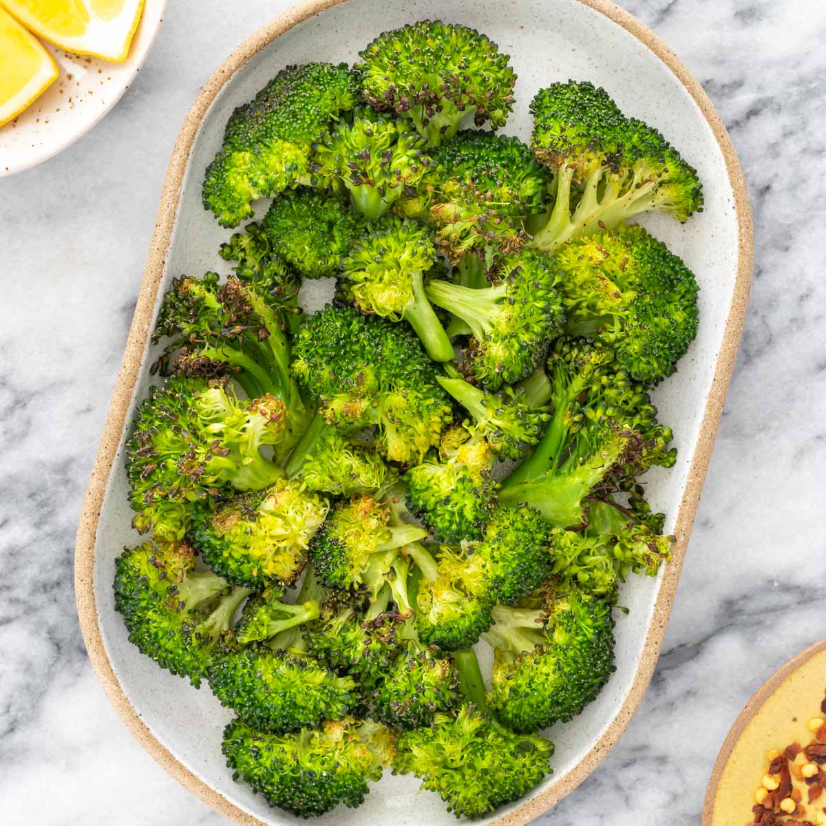 Brócolis Assado no Forno