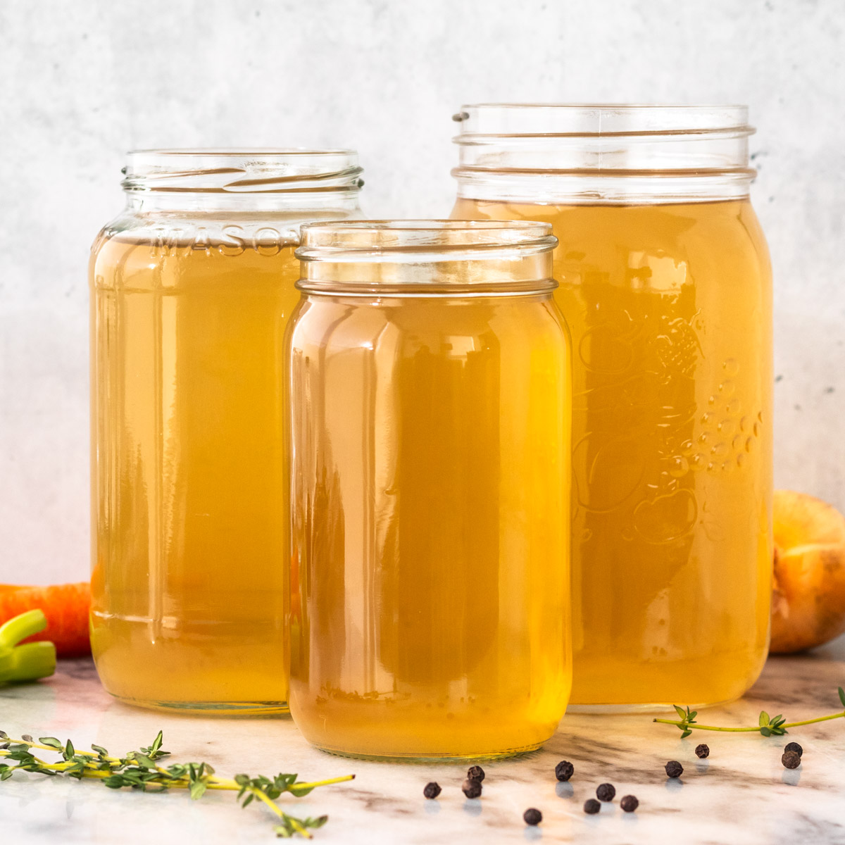 Caldo de Legumes Caseiro Tradicional