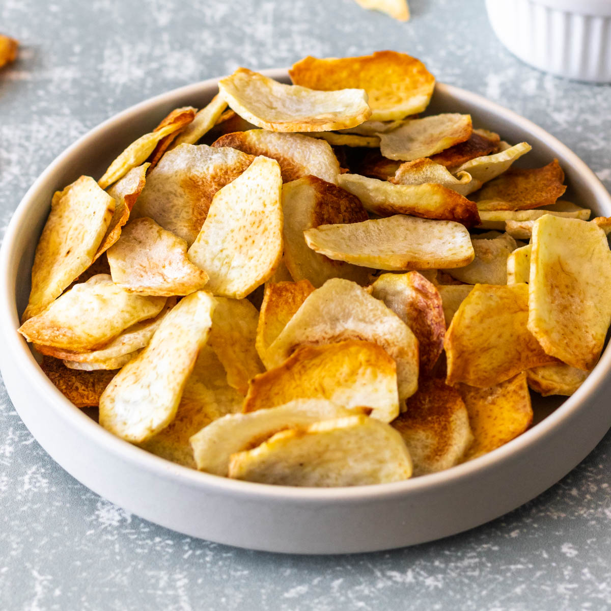 Chips de Inhame Assados