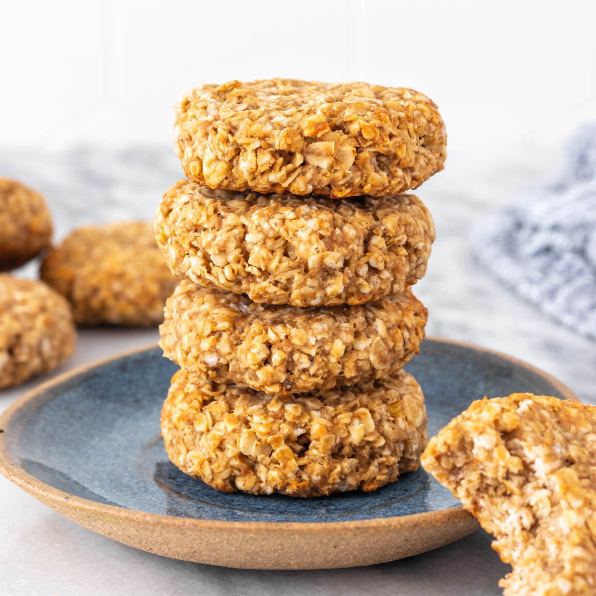 Cookies de Aveia, Banana e Pasta de Amendoim