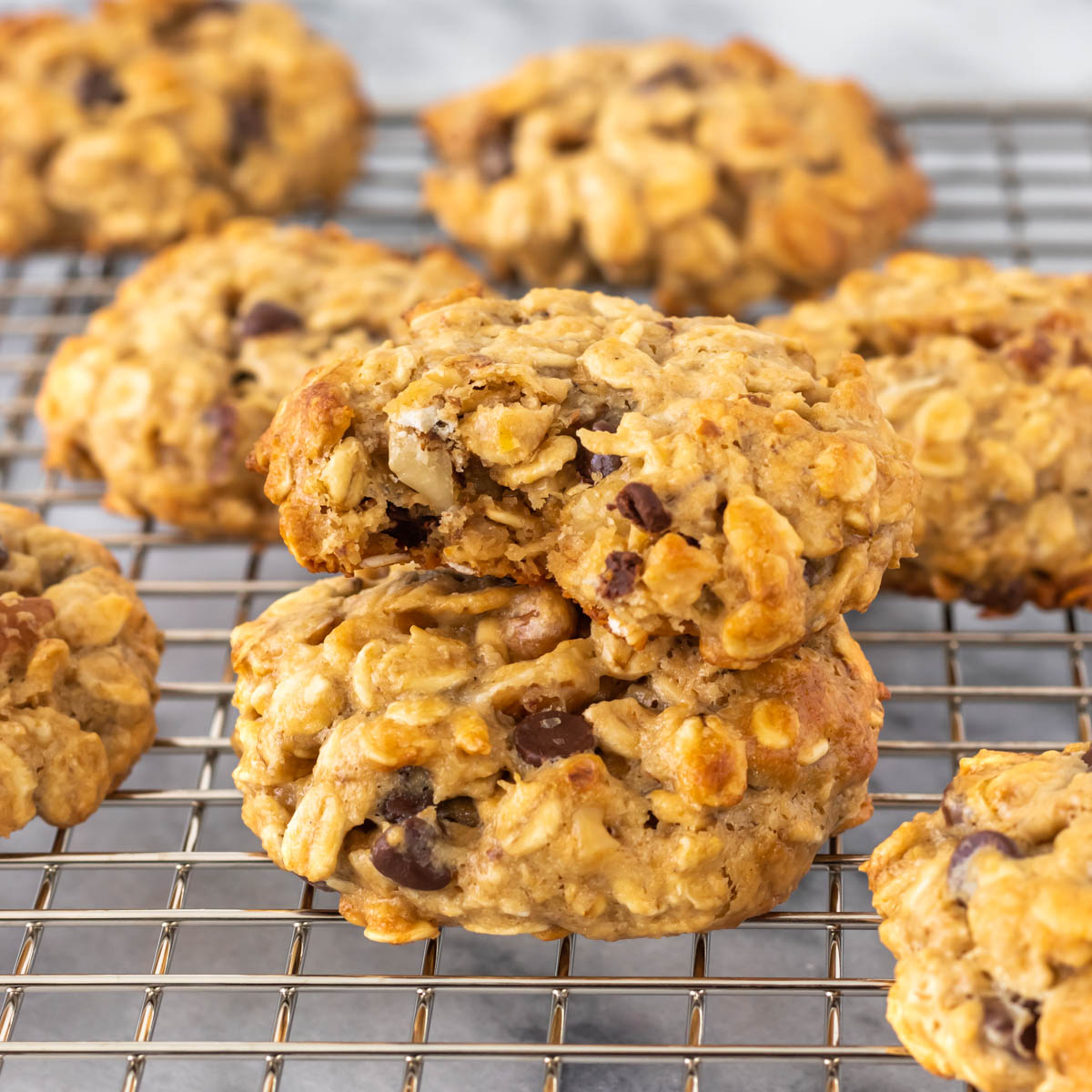 Cookies de Aveia com Tahine e Melado