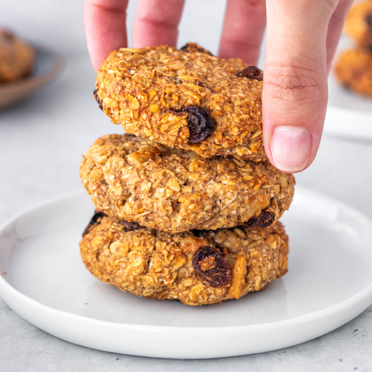 Cookies de Aveia e Banana