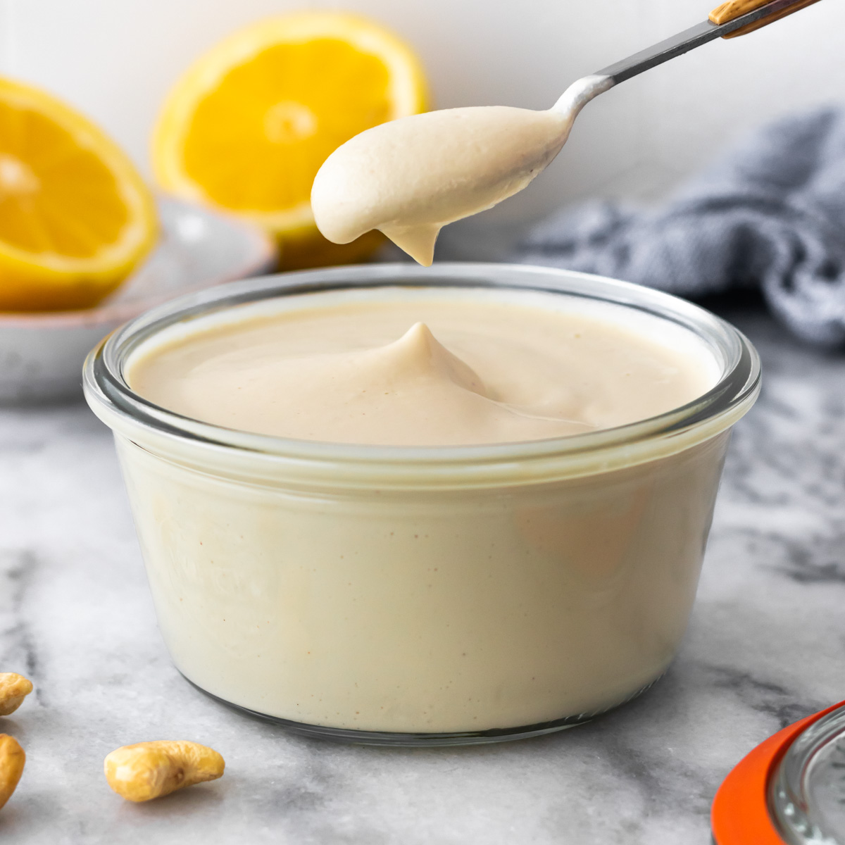 Creme Azedo de Castanha-de-Caju