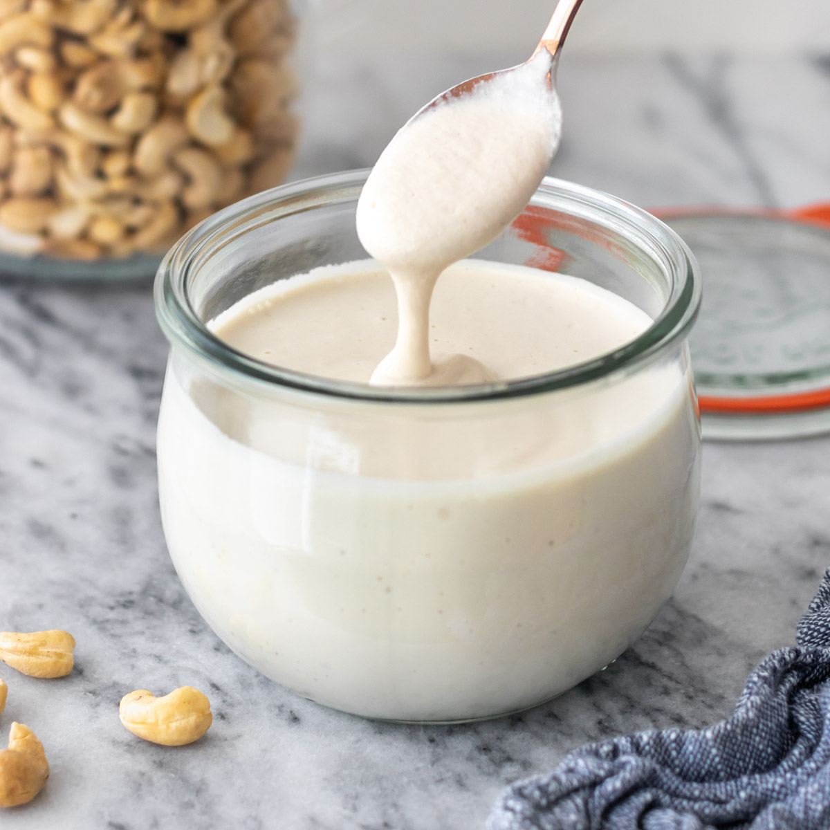 Creme de Leite de Castanha-de-Caju