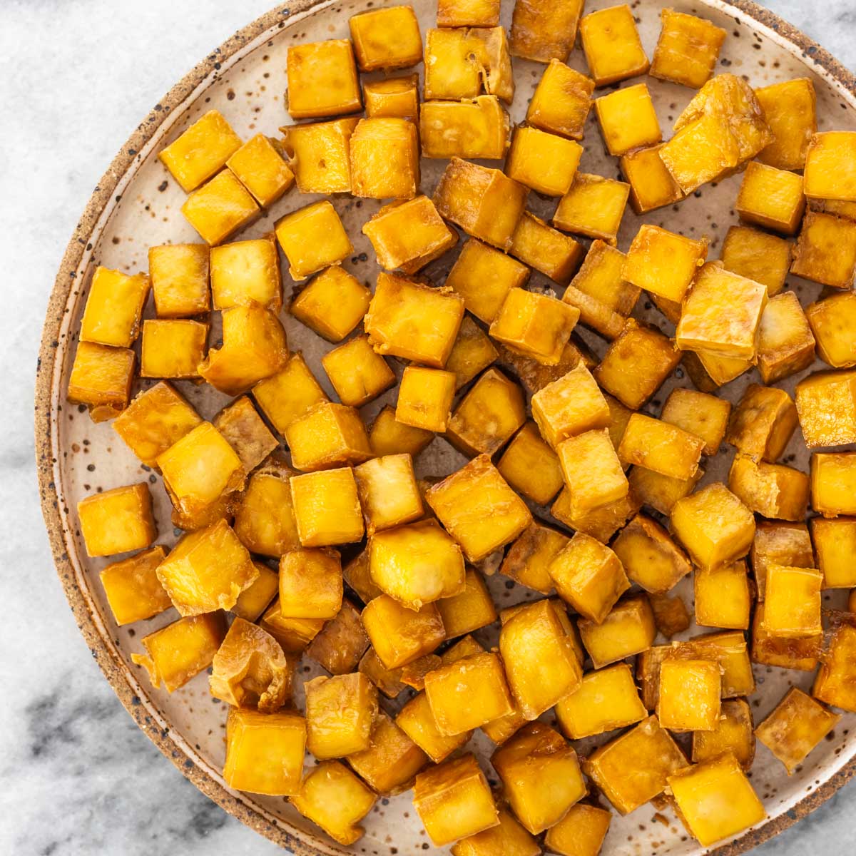 Cubinhos de Tofu Assados