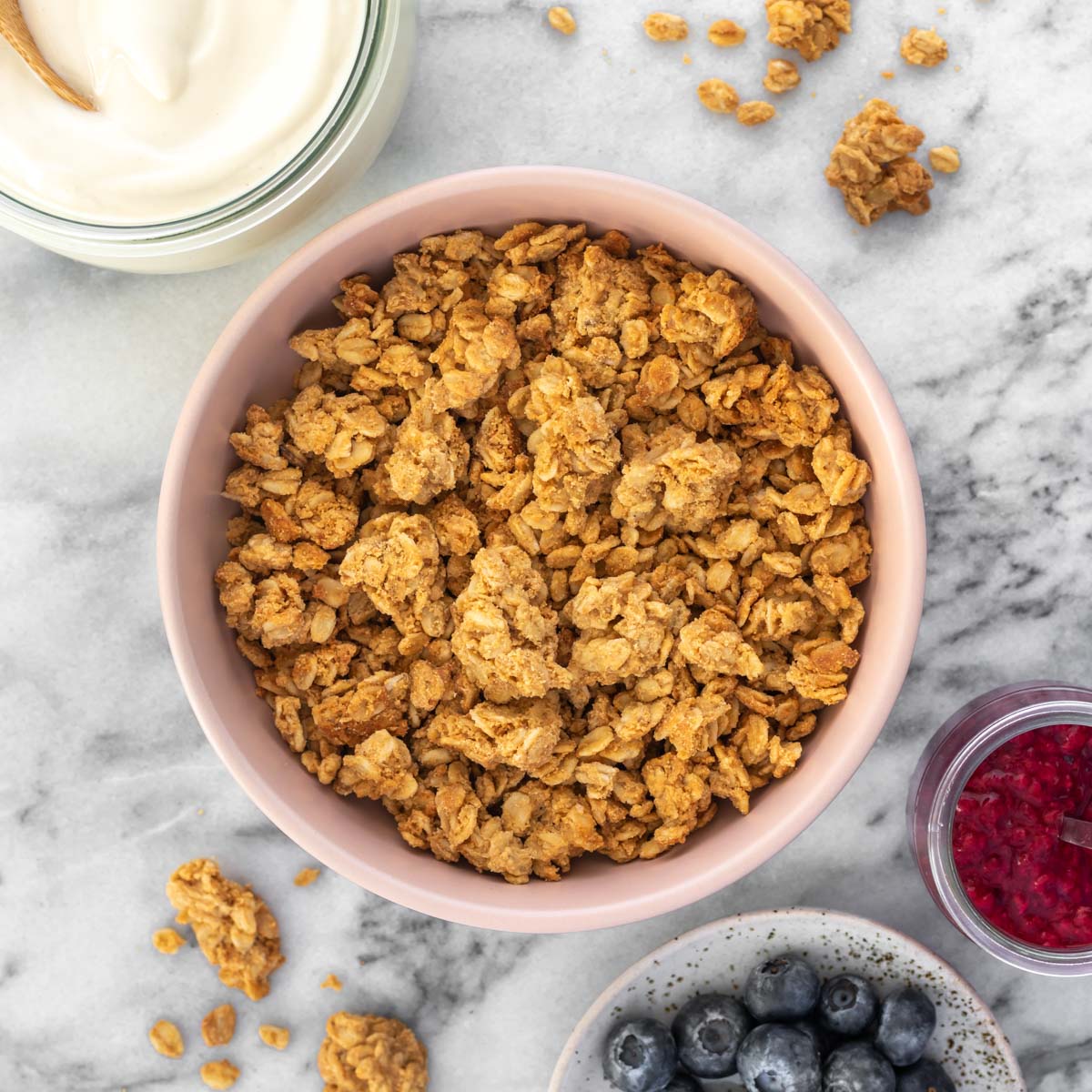 Granola de Pasta de Amendoim
