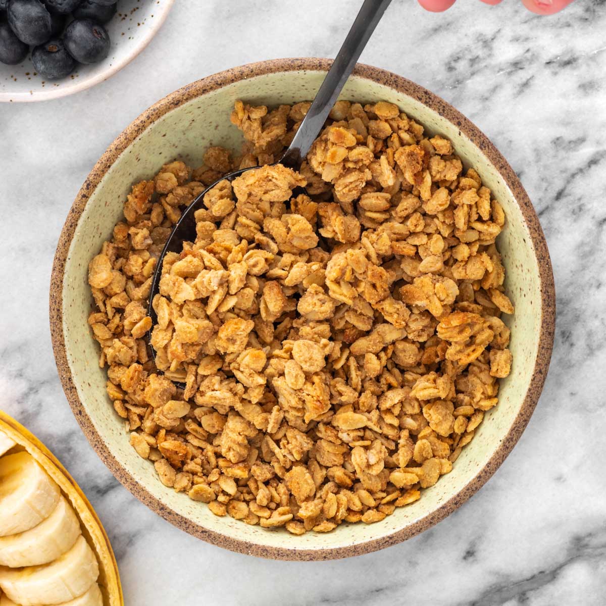 Granola de Castanha-de-Caju com Canela