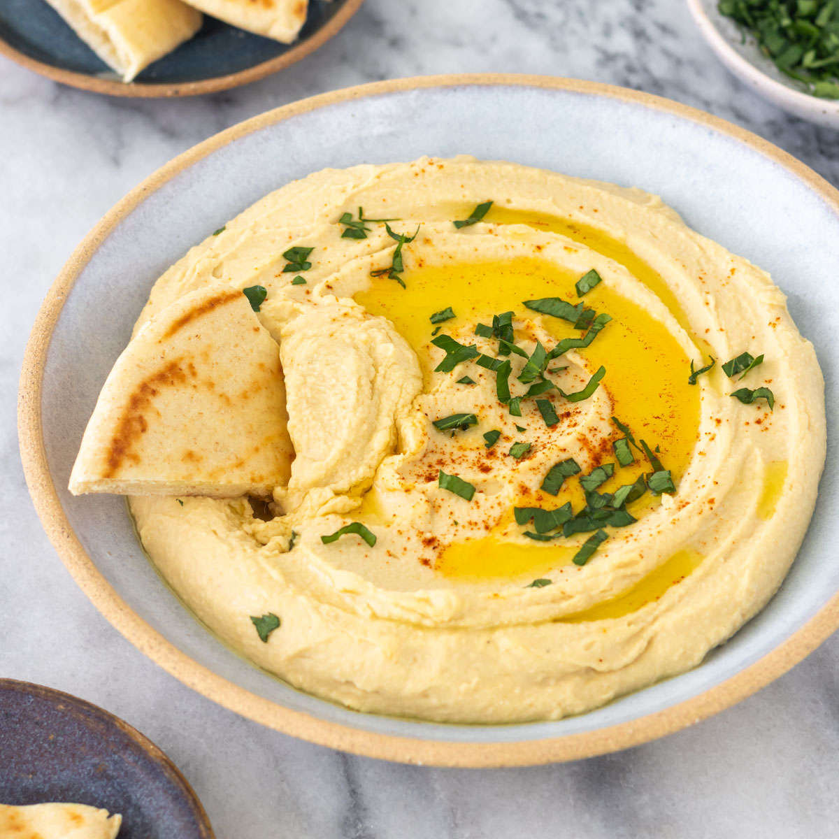 Homus de Grão-de-Bico (Base Tradicional)