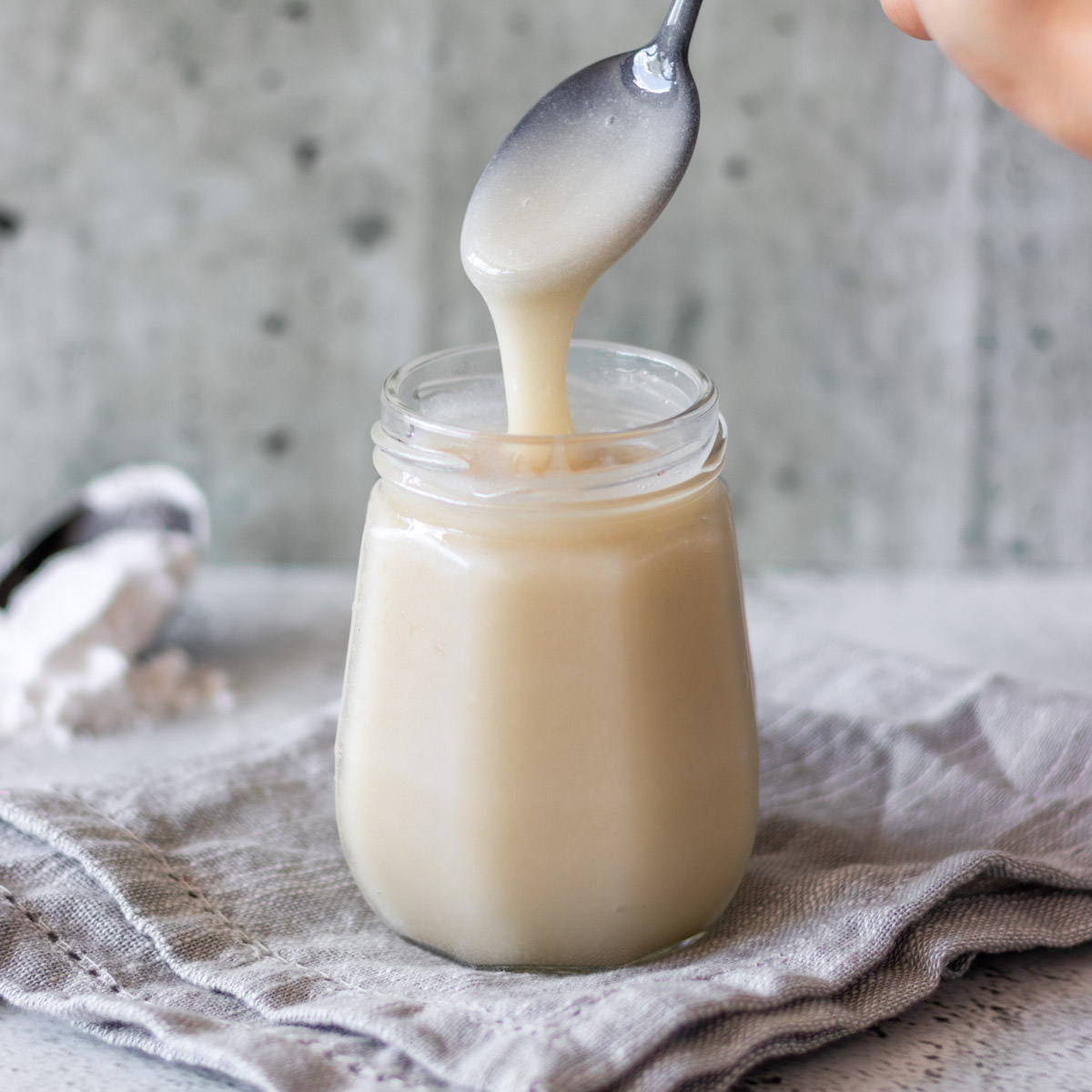 Leite Condensado com Leite Vegetal em Pó