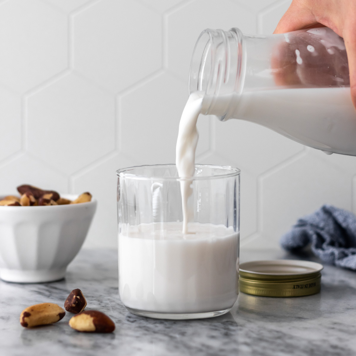 Leite de Castanha-do-Pará Caseiro