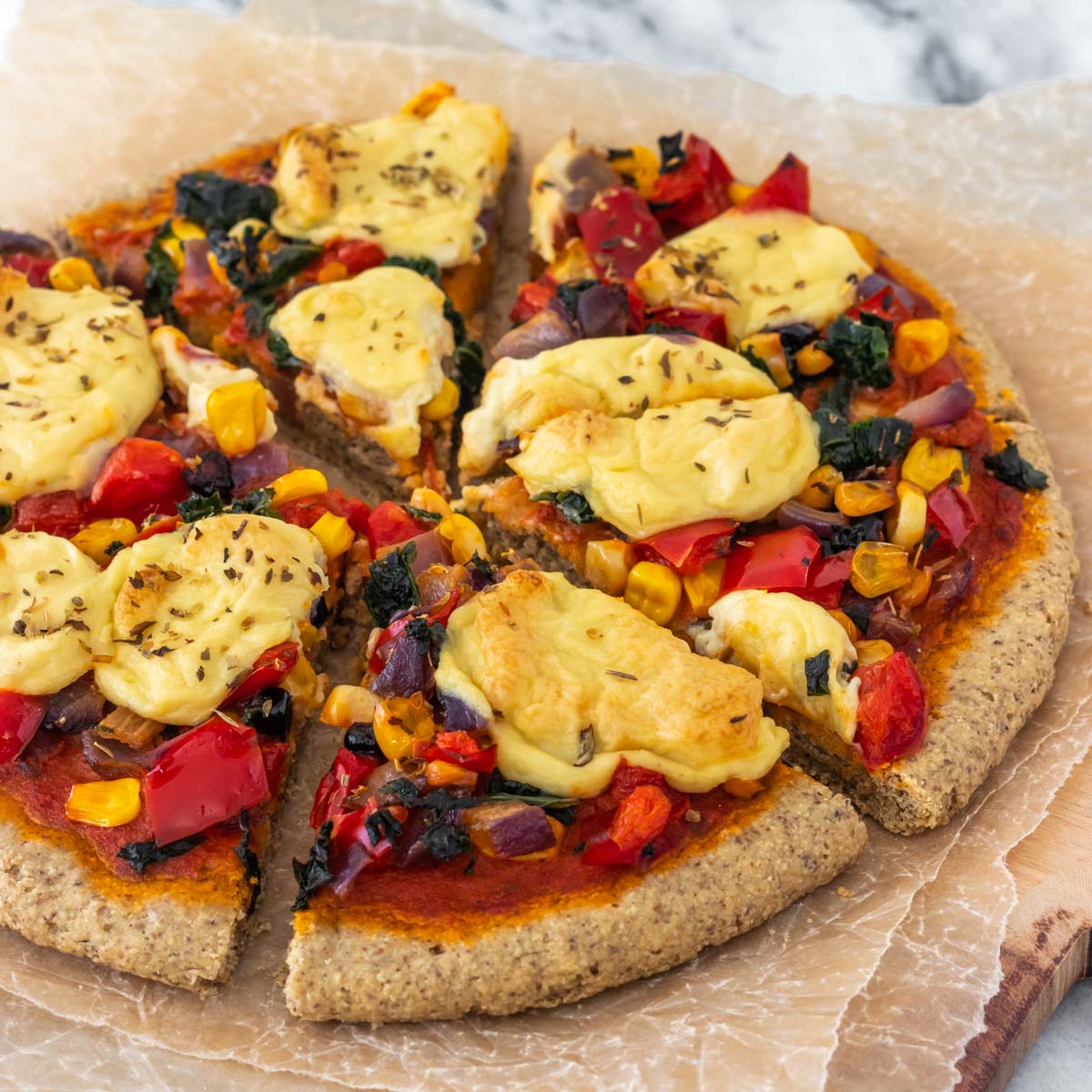 Massa de Pizza de Aveia