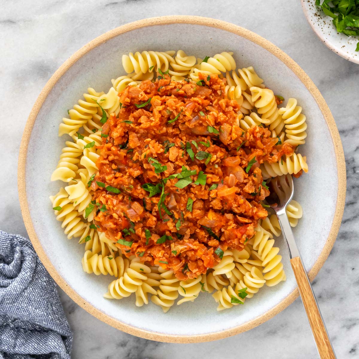 Molho à Bolonhesa de Proteína Texturizada de Soja (PTS)