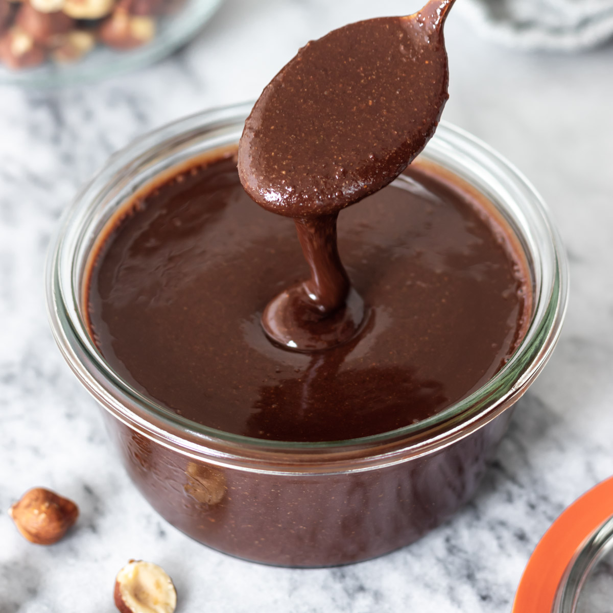 Pasta de Avelãs com Cacau (Estilo Nutella)