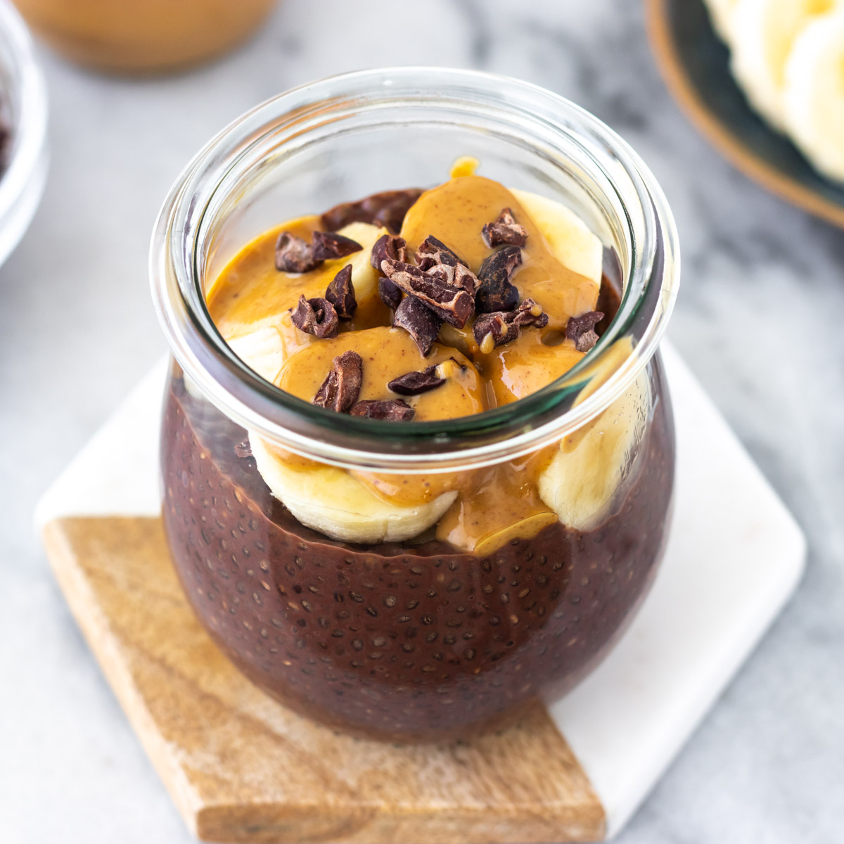 Pudim de Chia Chocolatudo