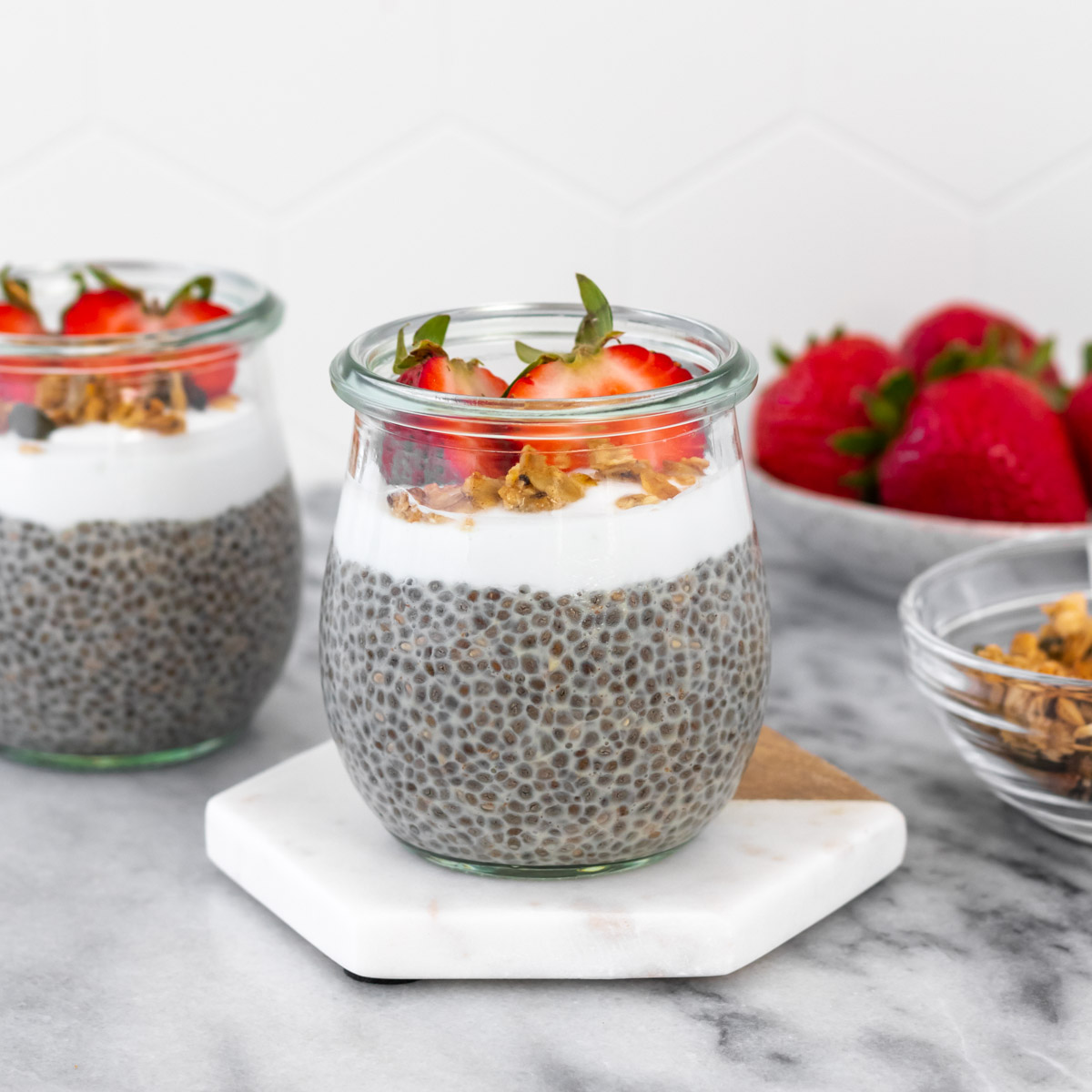 Pudim de Chia Simples (Receita Base)