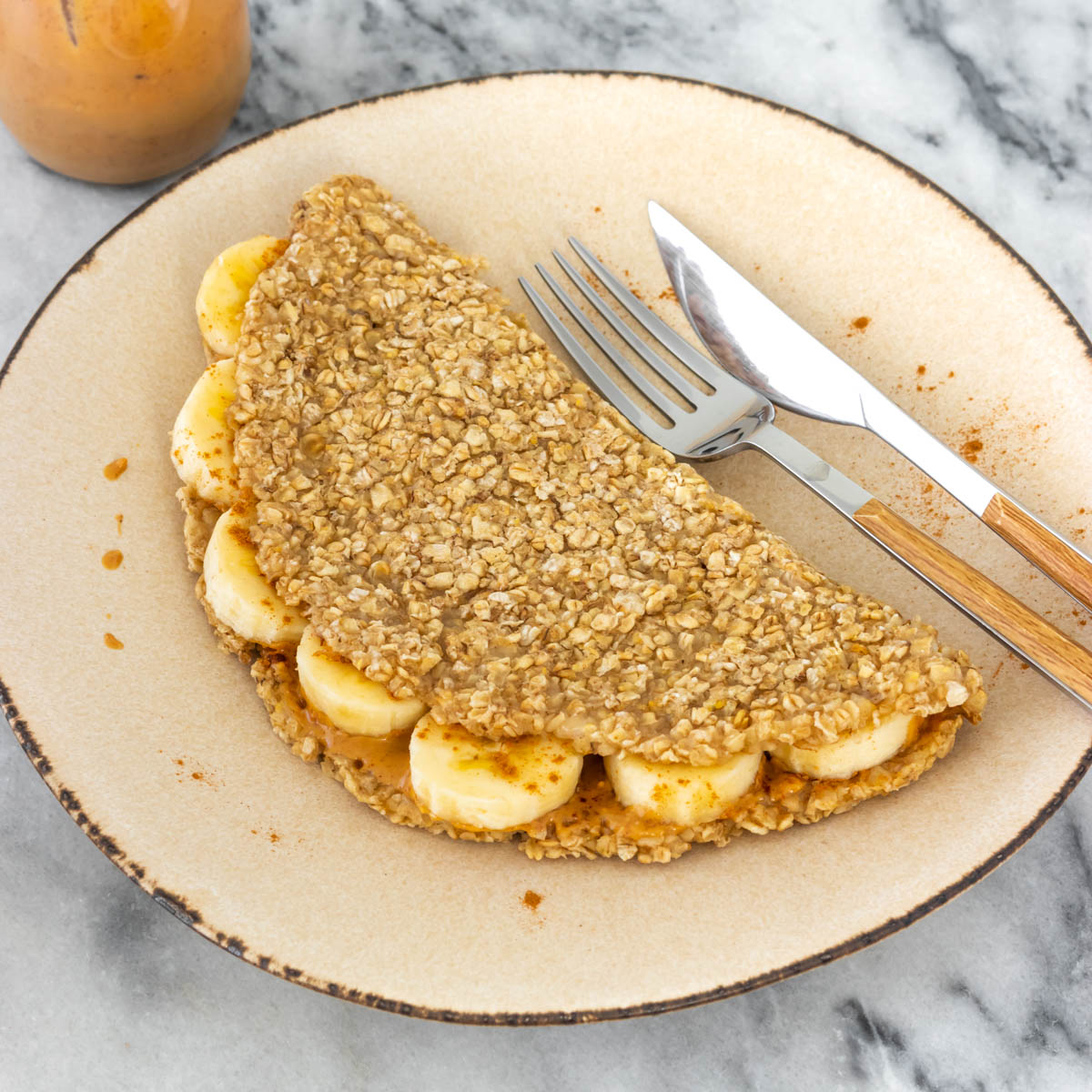 Panqueca de Aveia em Flocos (Aveioca)