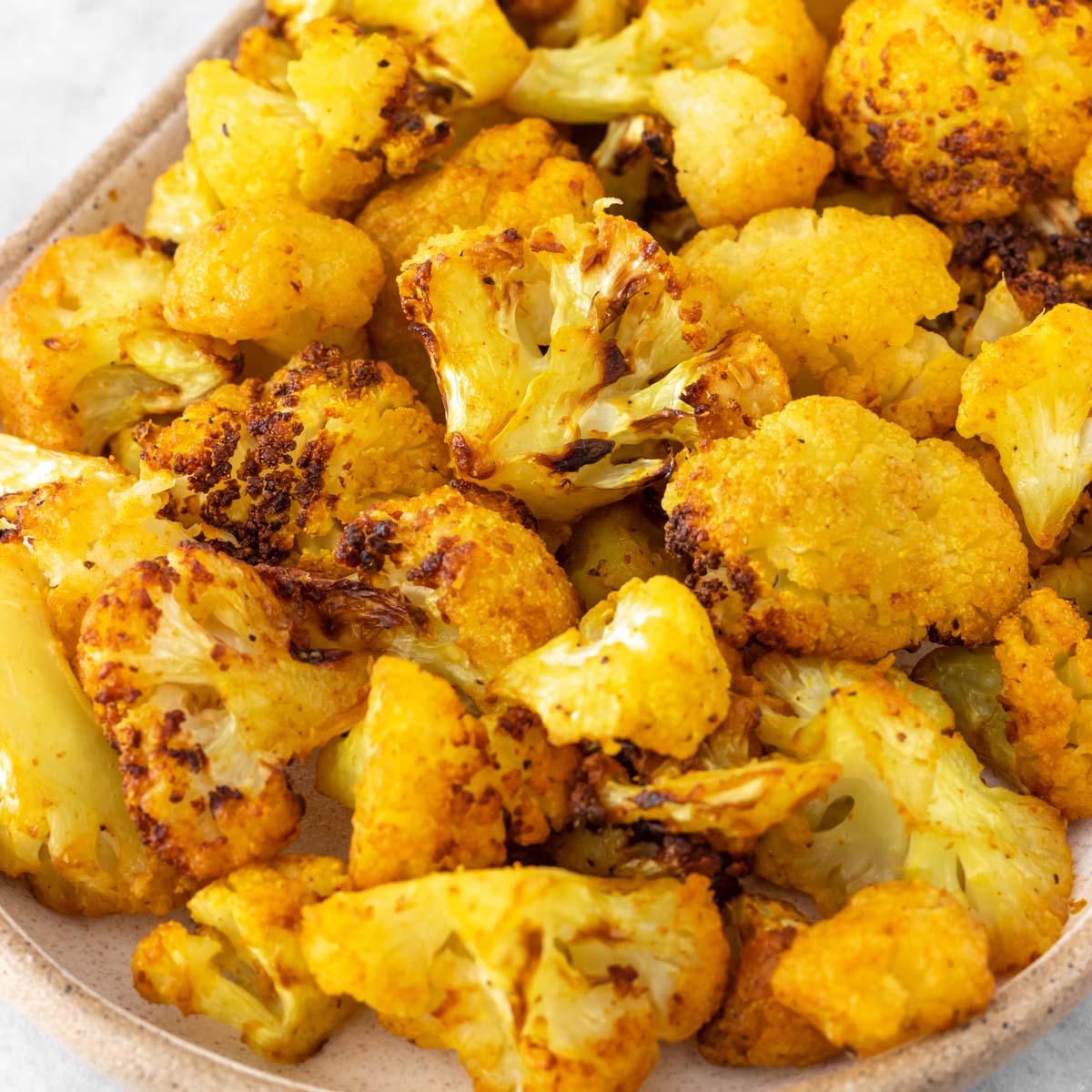 Couve-Flor Assada na Air Fryer