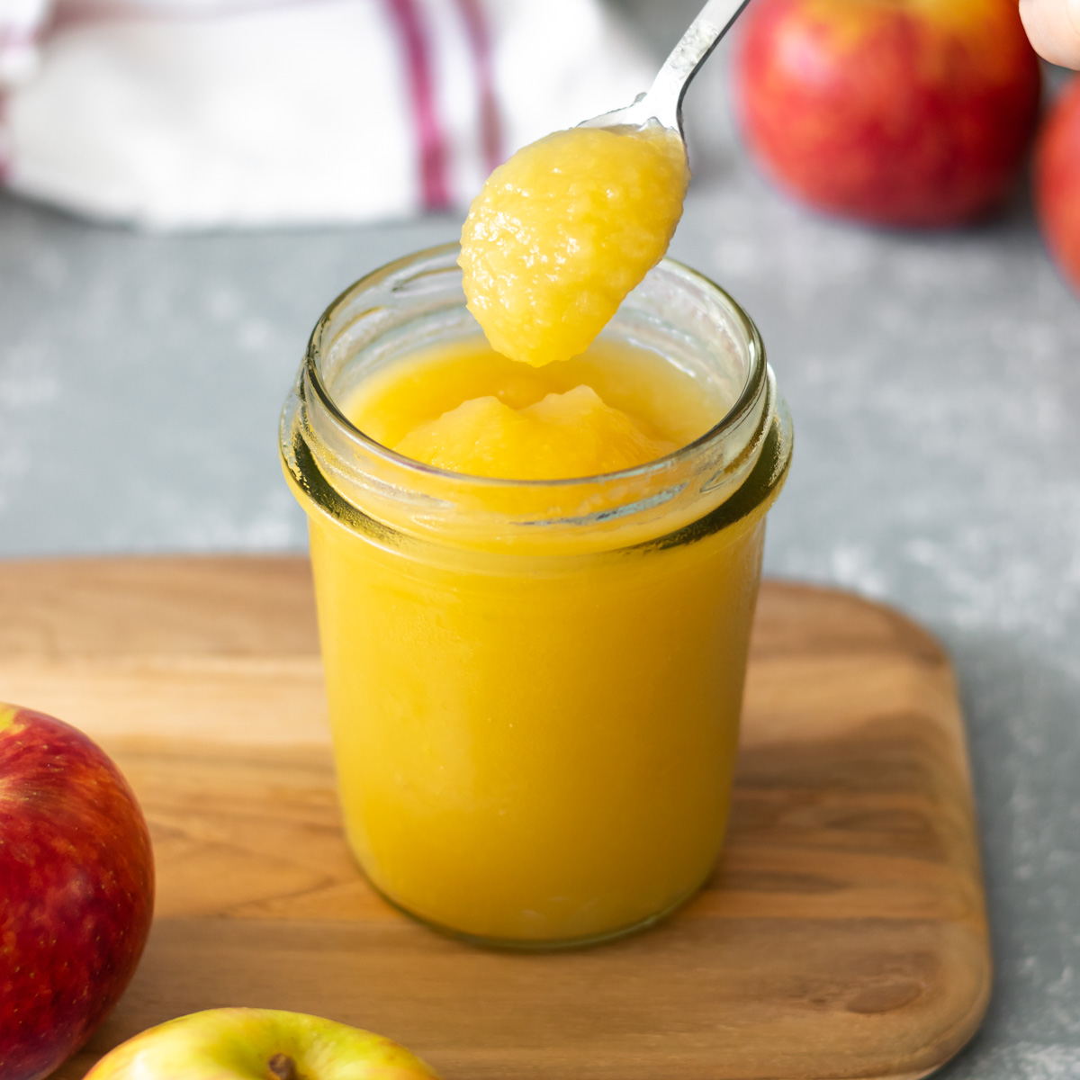 Purê de Maçã Simples