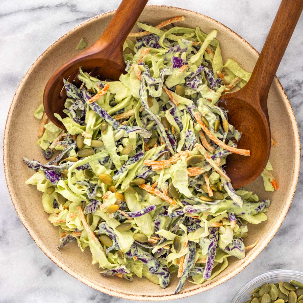 Salada de Repolho Cremosa