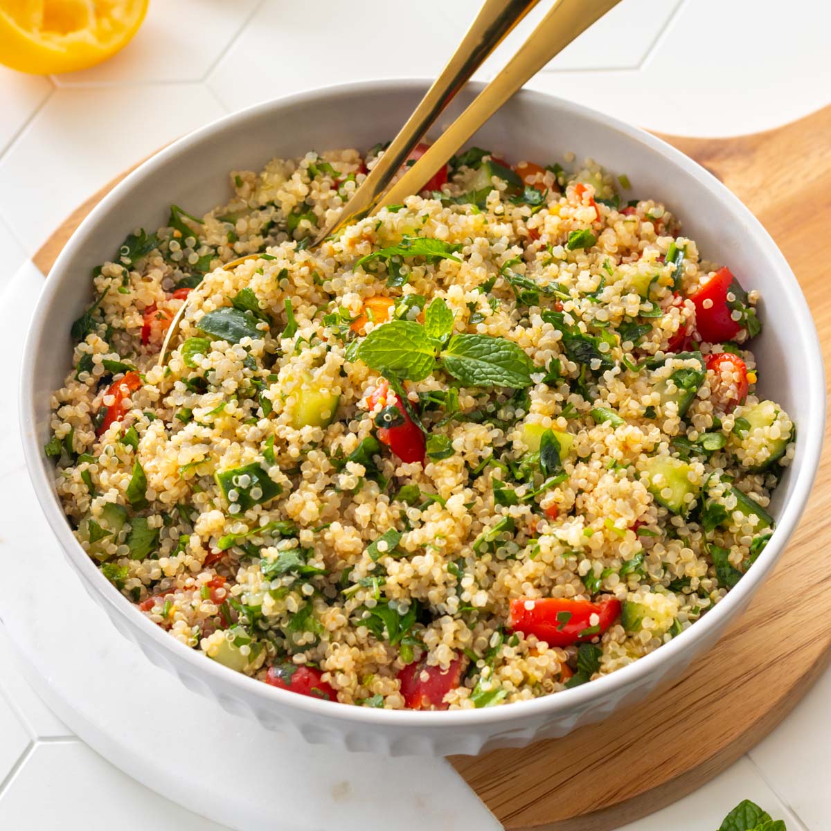 Salada Tabule de Quinoa