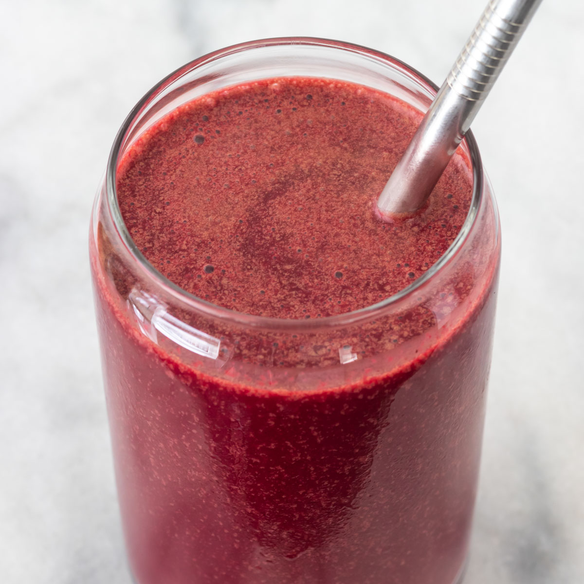 Vitamina de Beterraba com Açaí e Banana