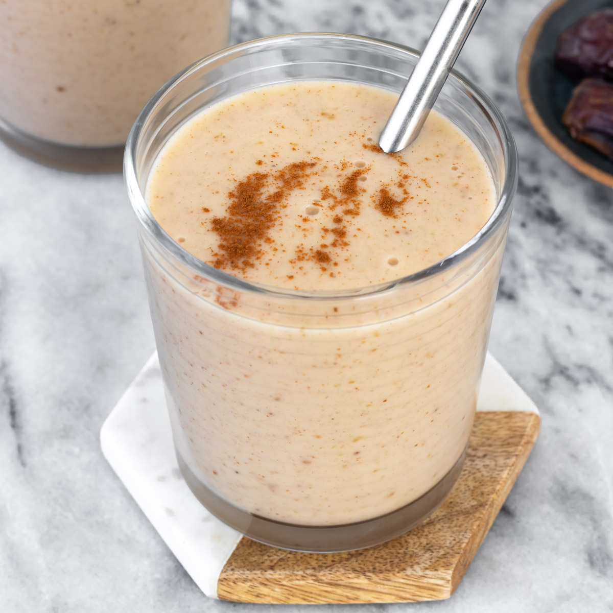 Vitamina de Tâmara com Canela